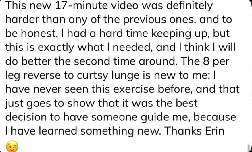 Built 4 Busy client testimonial screenshot 8