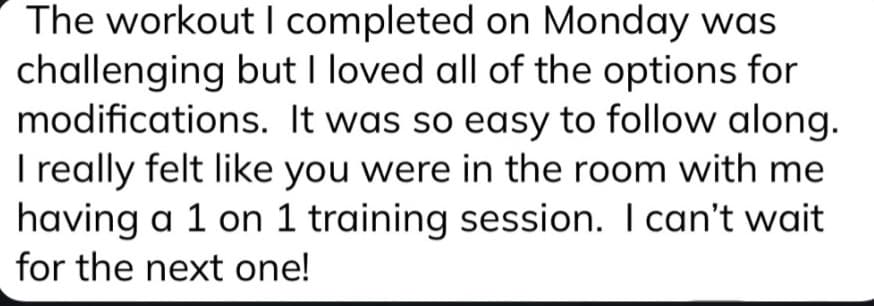 Built 4 Busy client testimonial screenshot 9